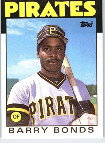 1986 Topps İşlem Gören 11T Barry Tahvil RC Çaylak MLB Beyzbol Ticaret Kartı Pittsburgh Pirates