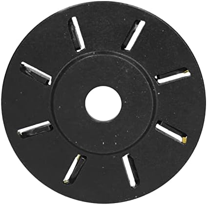 Ahşap Oyma Diski, Ahşap Oyma için Güçlü Tungsten Çelik Açılı Taşlama Ahşap Oyma Diski(siyah)