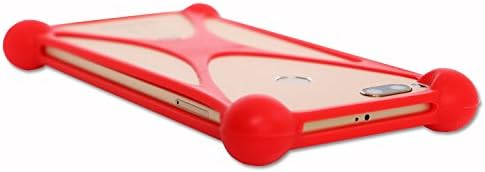 PH26 Sony Xperia T3 Darbeye Dayanıklı Silikon Tampon Kılıfı Kırmızı