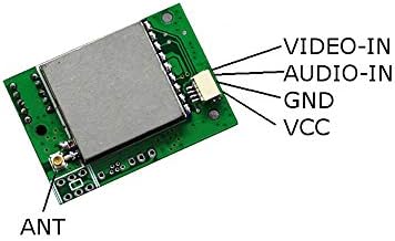 1 ADET Yeni DIY 5.8 G 40CH FPV AV Alıcısı RX Modülü Otomatik Arama FPV Monitör Displayer için LED Ekran ile Ekran