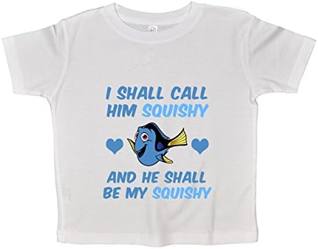 Komik Çocuklar Yürümeye Başlayan Çocuk Onesie Ona Squishy Diyeceğim Yenidoğan Gömlek-Komik Threadz