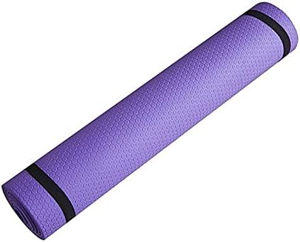 JUSTBINGFENG Yoga mat Yoga Mat Anti-Skid Spor Spor Mat 3MM-6MM Kalın EVA Konfor Köpük Yoga Mat için Egzersiz, Yoga, ve Pilates