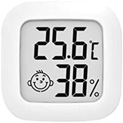 WODMB Termometre Mini Kapalı Termometre Dijital LCD Sıcaklık Sensörü Nem Ölçer Termometre Odası Higrometre Ölçer Kapalı