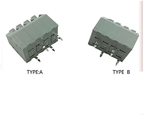 Konnektörler Bahar PCB Bağlantı Terminali KF250-2.5 mm/2.54 mm/3.5 mm/7.0 mm aralığı Vidasız Bahar Basın Terminali Eklenmiş