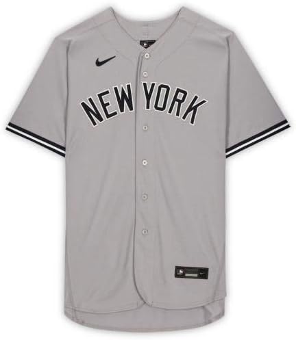 Gleyber Torres New York Yankees İmzalı Gri Nike Otantik Forma-İmzalı MLB Formaları