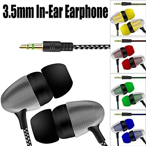 QUNANEN Kulaklıklar Evrensel 3.5 mm Kulak Stereo kulaklık Kulaklık için Cep Telefonu Kulaklık için Koşu, gürültü Önleyici Kulaklıklar