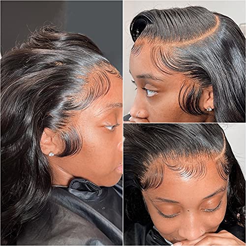 13×4 Vücut Dalga Dantel ön peruk İnsan Saç Brezilyalı Vücut Dalga Peruk Ile Bebek Saç Ön Koparıp Siyah Kadınlar ıçin Dantel