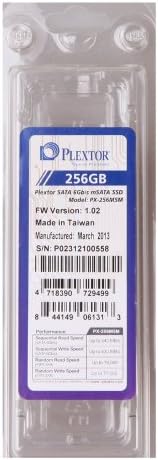 Lite On Plextor M5M 0,85 İnç 256GB mSATA Katı Hal Sürücüsü (M5M 256GB)