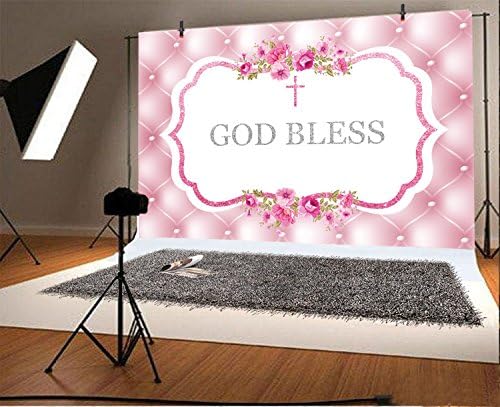 Leyıyı 6x4ft Fotoğraf Backdrop Prenses Doğum Günü Partisi Arka Plan Tanrı Korusun Karakter Işıltılı Çapraz Christain Odası