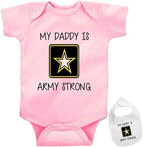 Baba Ordu Güçlü-Sevimli Yenidoğan Bebek Bebek Bodysuit Kıyafet Onesie ve önlük Seti