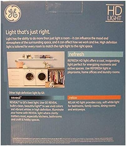 GE Refresh 6-Pack 65 W Eşdeğer Kısılabilir Gün Işığı Br30 LED Işık Fikstürü Ampul 3X Ömrü