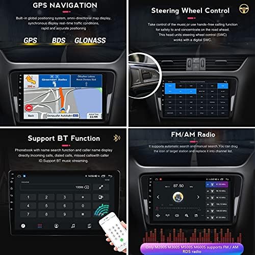 VW Scirocco 2008-2014 için Android 10.0 Araba Radyo Multimedya Oynatıcı 9 İnç Dokunmatik Ekran, Bluetooth GPS Carplay FM AM
