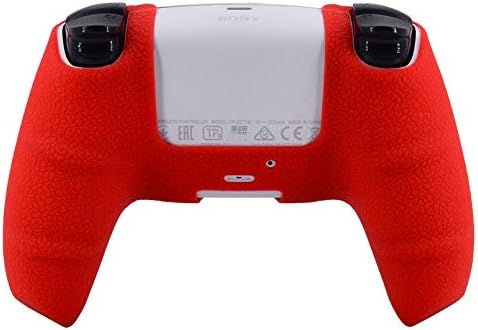 PS5 Denetleyici Cilt,Hikfly Silikon Kapak için Sony PlayStation5 Denetleyici Kavrama Cilt Koruyucu Faceplates Kitleri Video