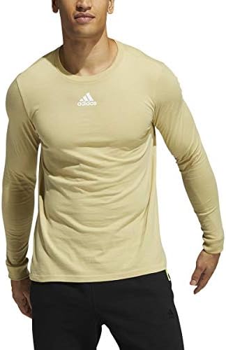 adidas erkek Amplifikatör Uzun Kollu Logo T-Shirt EK02