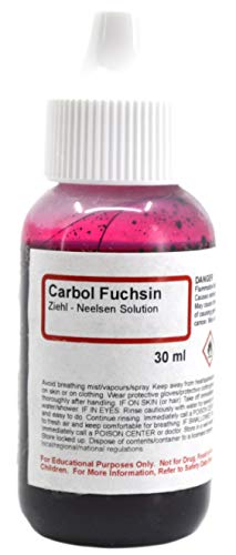 Carbol Fuchsin (Ziehl Neelsen) Çözeltisi, 1 fl oz (30mL) - Küratörlüğünde Kimyasal Toplama