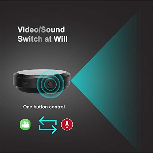 Mini Kamera 360 Derece Lens Rotasyon Giyilebilir Kamera ile 32 GB Kart 2 Saat Video Alarak Pil LTMADE 1080 P HD Kişisel vücut