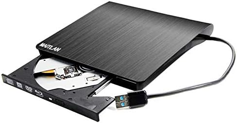Ultra İnce USB 3.0 Harici 4 K UHD HD 3D Filmler Oyuncu, 6X BD-RE DL DVD M-Disk Burner Optik Sürücü Dell XPS 27 27-7760 XPS7760