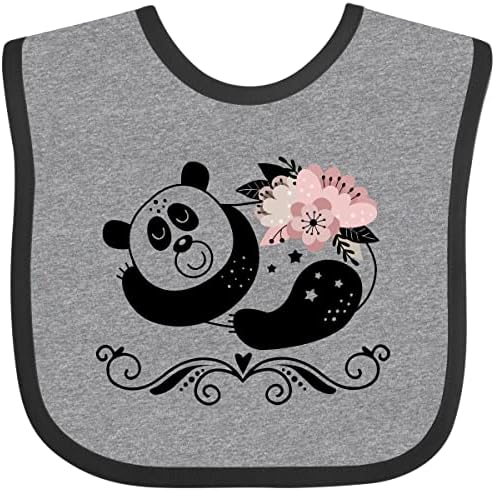 Inktastic Panda Ayı Sevgilisi Sevimli Bebek Önlüğü