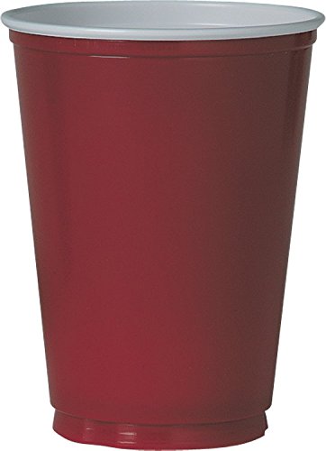 Dart P10R 10 oz Plastik Parti Kupası-Kırmızı (2500 Kasa)