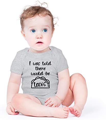 Taco Olacağı Söylendi - Taco' Bout Sevimli-Küçük Taquito-Sevimli Tek Parça Bebek Bebek Bodysuit