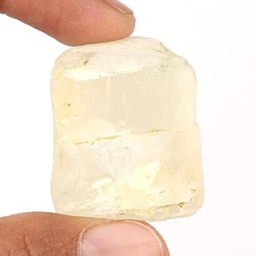 GEMHUB 115.8 CT Doğal Beyaz Aytaşı Kristal ve Kaba Taş, Egl Sertifikalı Aytaşı Taş, Kaya ve Mineral