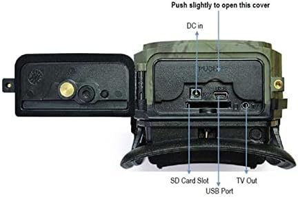M5RU Kızılötesi Açık Kamera S880G 3G Geniş Açı Avcılık Kamera 12MP 1080 P Wildlife Trail Oyunu Kamera Kızılötesi 56 adet LED