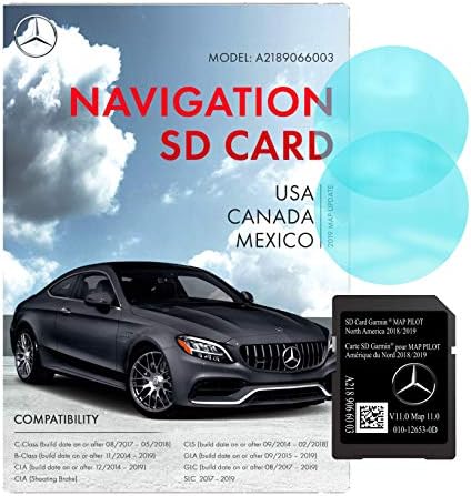 Mercedes Benz Navigasyon SD Kart / Garmin Pilot A2189066003 / 2018/2019 GPS / Sürüm 11.0 / 010-12653-0D / Buğu Önleyici Dikiz