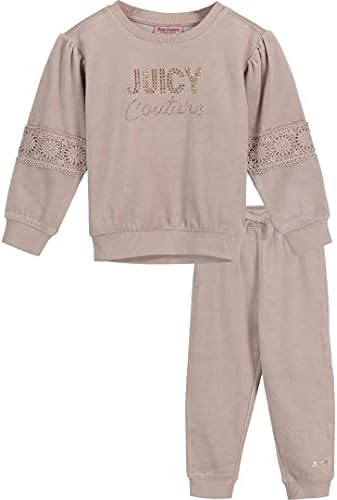 Juicy Couture baby-girls 2 Parça Koşu Seti