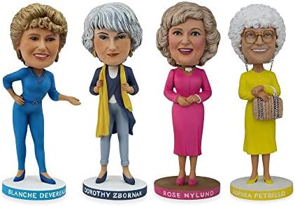 Altın Kızlar 8-İnç Bobblehead Rakamlar-Blanche, Sophia, Gül, Dorothy-Reçine Aksiyon Heykelcik Bebek Oyuncak Koleksiyon-Küçük