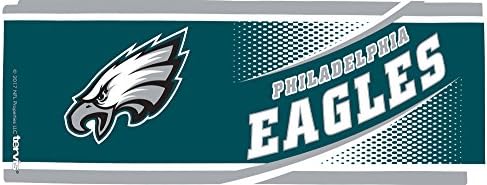 Tervis ABD'de Yapılan Çift Duvarlı NFL Philadelphia Eagles Yalıtımlı Bardak Bardak Içecekleri Soğuk ve Sıcak Tutar, 16 oz Kupa,
