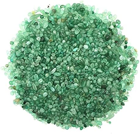 CAICAI Ston Mağaza Toptan 50g 3-5mm Doğal Toplu Eskitme Taşlar Yeşil Aventurin Kuvars Kristal Şifa Doğal Kuvars Kristalleri