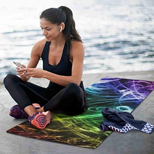 Baofu Renkli Kamuflaj Kaymaz Yoga Mat Egzersiz Fitness Çevre Dostu Sıcak Mat Uzun TPE Katlanabilir Doğal Toksik Olmayan Pilates