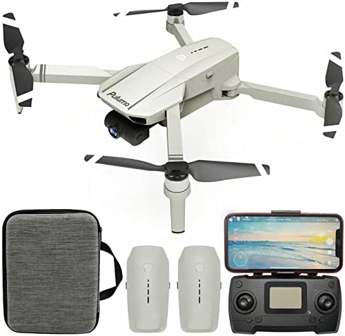 Yetişkinler için 4K Kameralı Pulumo Art Drone, 52 Dakika Uçuş Süresi, Canlı Video ile Yeni Başlayanlar için 5G FPV GPS Drone,