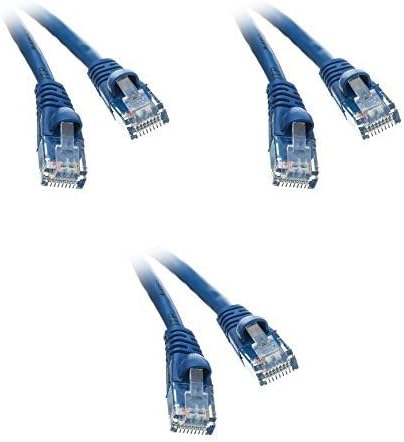 35 FT (10.6 M) Cat5e Ağ Ethernet UTP Yama Kablosu, 350Mhz, (35 Feet/10.6 Metre) PC/Yönlendirici / PS4 / Xbox/Modem için Cat