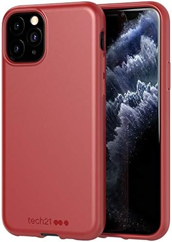 tech21 Studio Renkli Cep Telefonu Kılıfı-iPhone 11 Pro ile Uyumlu-İnce Profil ve Düşme Koruması, Terra Red