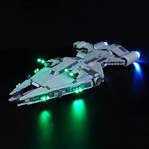 BRİKSMAX Imperial Light Cruiser için Led Aydınlatma Kiti - Lego ile uyumlu 75315 Yapı Taşları Modeli-Lego Seti Dahil Değildir
