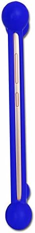 ZTE Blade S6 TD-LTE için Ph26 Mavi Darbeye Dayanıklı Silikon Tampon Kılıfı
