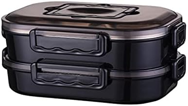 304 Paslanmaz Çelik Öğle Yemeği Kutusu Taşınabilir Bölme Bento Kutusu Mutfak Gıda Konteyner (Renk: B)