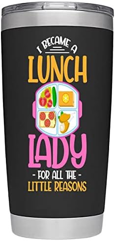 Küçük Nedenler Okul Öğle Yemeği Aksesuarları Öğle Yemeği Bayan 20 Oz Paslanmaz Çelik Kupa Bardak