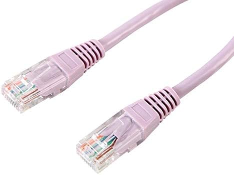 PS11072-Ethernet Kablosu, Cat5e, Cat5e, 10 m, 32,8 ft, RJ45 Fişi, RJ45 Fişi, Mor, (5'li Paket)