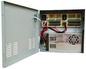 WBox Teknolojileri 0E-1230AD18 CCTV Güç Kaynağı, 30AMP, 18CH, 12VDC.