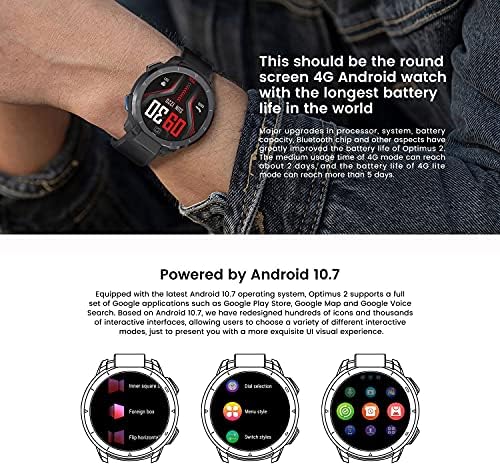 1.6 Smartwatch 2021 Yeni 4G akıllı saat için Adam 13MP 4 GB 64 GB 180° Dönebilen Kamera Spor Spor Watchs Kadın Kol Saati için