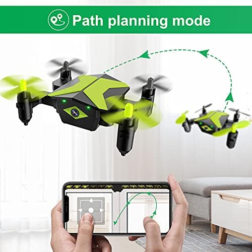 Kamera ile Drone Çocuklar Yeni Başlayanlar için Drones, App ile RC Quadcopter FPV Video, Ses Kontrolü, Yükseklik Tutun, Başsız