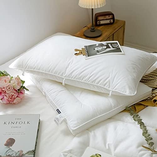 HAOKTSB Çift Kişilik Yatak Yastıklar İki-in-one Çift Katmanlı Çok Fonksiyonlu Yastık Yumuşak Yastık Ayarlanabilir Yastık Yüksekliği