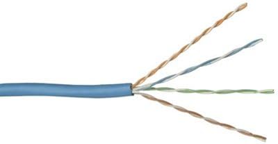 Toplu Cat5e Ethernet UTP Mavi Kablo 1000ft