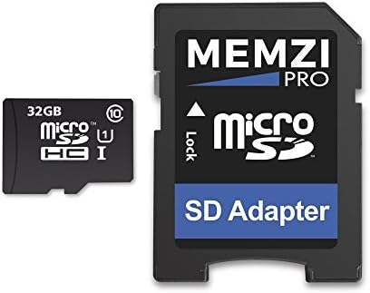 MEMZİ PRO 32 GB Sınıf 10 90 MB/s Micro SDHC Hafıza Kartı SD Adaptörü ile EKEN Eylem Kameralar için