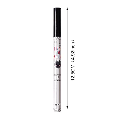Mat Renk Sıvı Eyeliner, 8 Renk Sıvı Eyeliner Su Geçirmez Uzun Ömürlü Sıvı Renkli Göz Kalemi Kalemi (Beyaz)