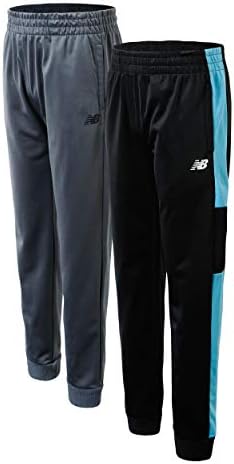 Yeni Denge Erkek Atletik Sweatpants - 2 Paket Performans Triko Jogger Pantolon (Küçük Çocuk / Büyük Çocuk)
