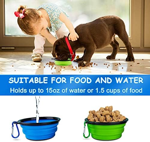 Sarı-Fiyat Pet Köpek Kedi Emniyet Kemerleri + 2 Paket Katlanabilir Köpek Kase, Ayarlanabilir Ağır ve Elastik Araç Köpek Emniyet