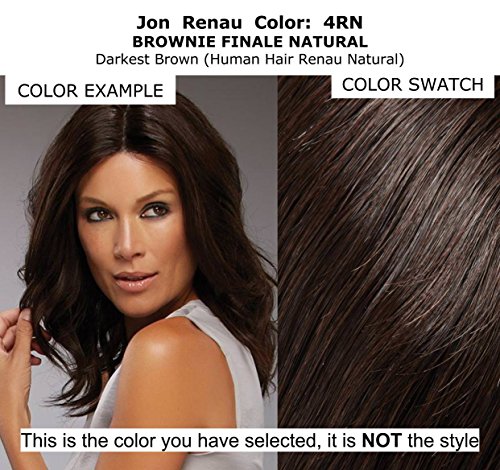 Paket-4 ürün kodu: Jon Renau'dan Blake Large Exclusive Remy İnsan Saçı Peruk, Christy's Wigs Soru-Cevap Kitapçığı, BeautiMark